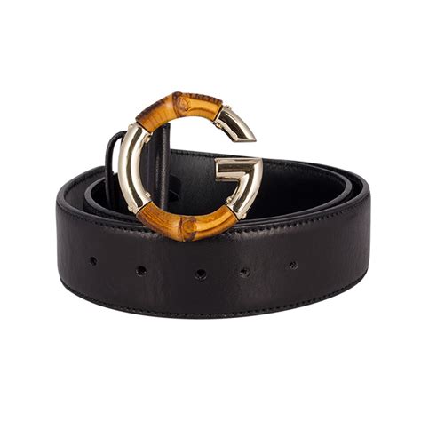 vintage gucci bamboo belt|women authentic gucci belt.